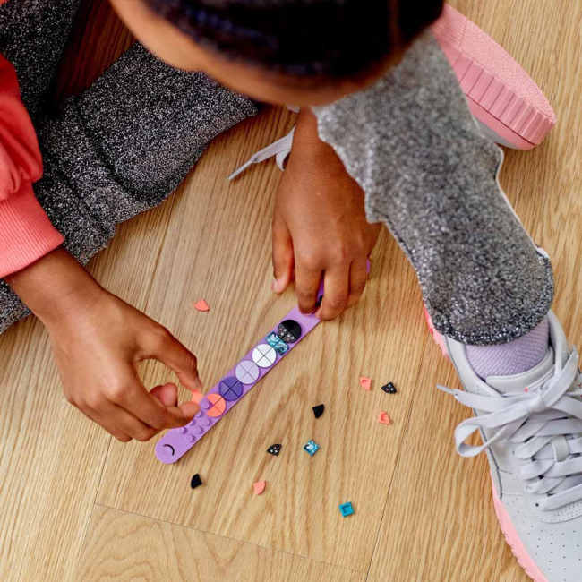 Конструкторы LEGO - Конструктор LEGO Dots Звездный единорог браслет (41902)#6