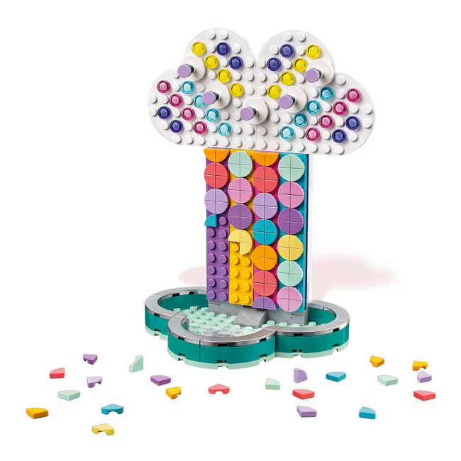Конструкторы LEGO - Конструктор LEGO Dots Радуга подставка для бижутерии (41905)#2