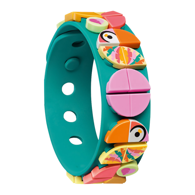 Набори для творчості - Конструктор LEGO Dots Закохані пташки браслет (41912)#2