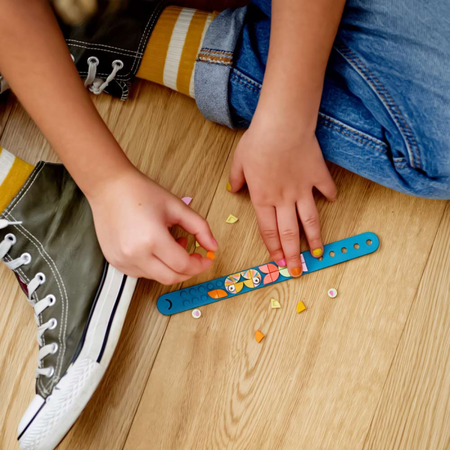 Набори для творчості - Конструктор LEGO Dots Закохані пташки браслет (41912)#6