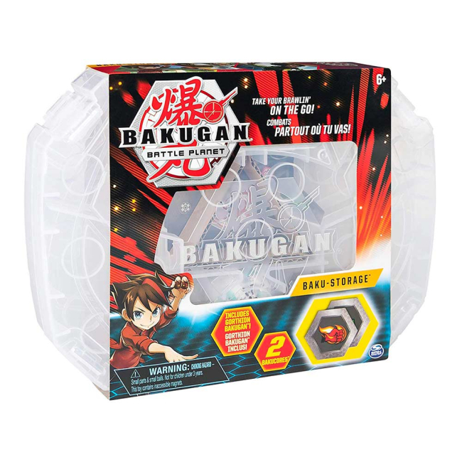 Фигурки персонажей - Набор Bakugan Battle planet Кейс для бакуганов прозрачный (SM64430-4)#5