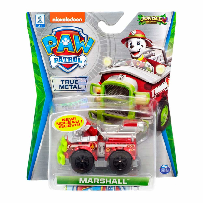 Фигурки персонажей - Автомобиль Paw Patrol Джунгли с фигуркой Маршала (SM16782-16)#2
