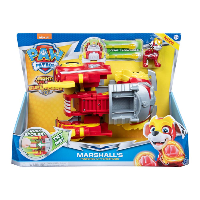 Фігурки персонажів - Машинка-трансформер Paw patrol Мегацуценята з фігуркою Маршала (SM16771/4959)#4