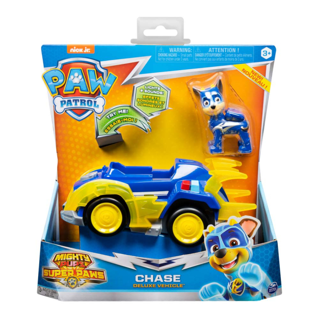 Фигурки персонажей - Машинка-трансформер Paw patrol Мегащенки c фигуркой Гонщика и эффектами (SM16776/7264)#4