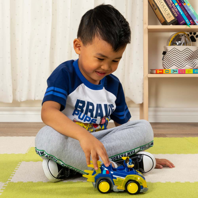 Фигурки персонажей - Машинка-трансформер Paw patrol Мегащенки c фигуркой Гонщика и эффектами (SM16776/7264)#5