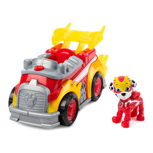 Фігурки персонажів - Машинка-трансформер Paw patrol Мегацуценята з фігуркою Маршала й ефектами (SM16776/7271)#2