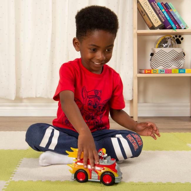 Фігурки персонажів - Машинка-трансформер Paw patrol Мегацуценята з фігуркою Маршала й ефектами (SM16776/7271)#5