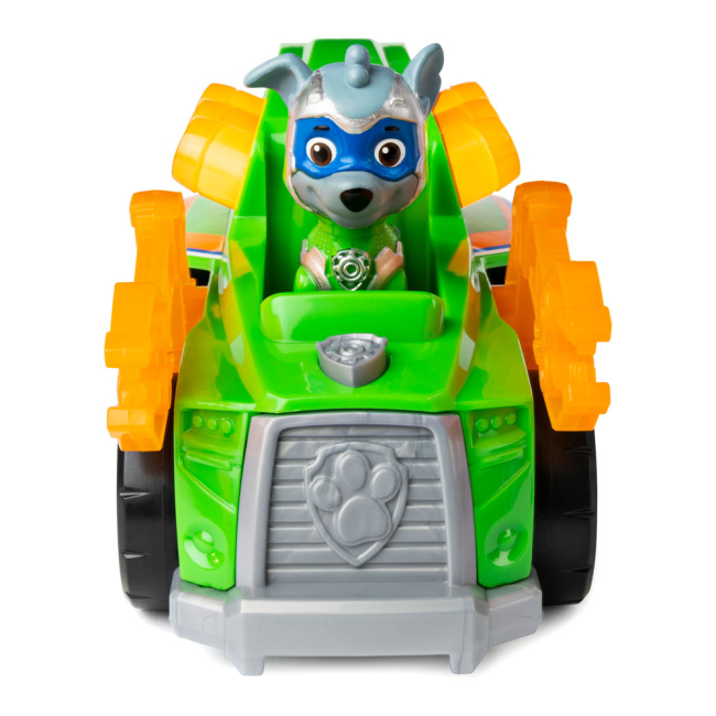 Фигурки персонажей - Машинка-трансформер Paw patrol Мегащенки c фигуркой Рокки и эффектами (SM16776/7301)#3