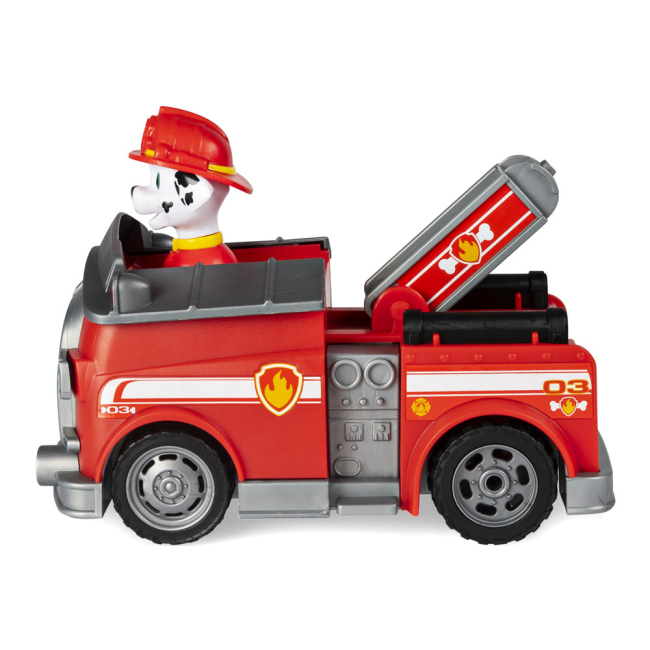 Фигурки персонажей - Машинка Paw patrol Пожарное авто Маршала на дистанционном управлении (SM76200/8697)#2