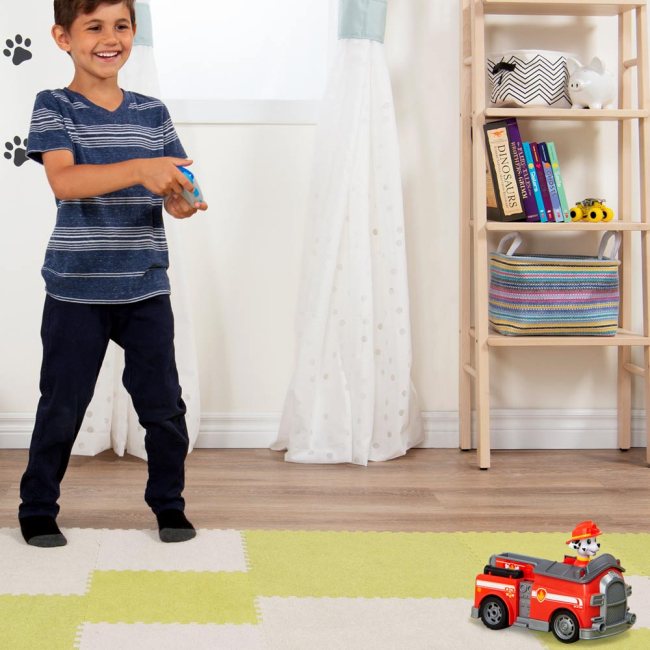 Фигурки персонажей - Машинка Paw patrol Пожарное авто Маршала на дистанционном управлении (SM76200/8697)#5