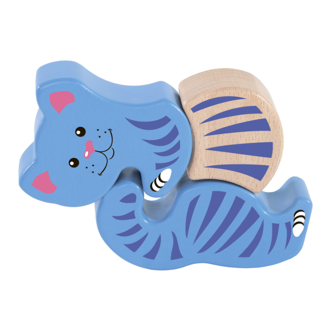 Развивающие игрушки - Магнитный конструктор Wumba Домашние животные 15 деталей (90002)#3