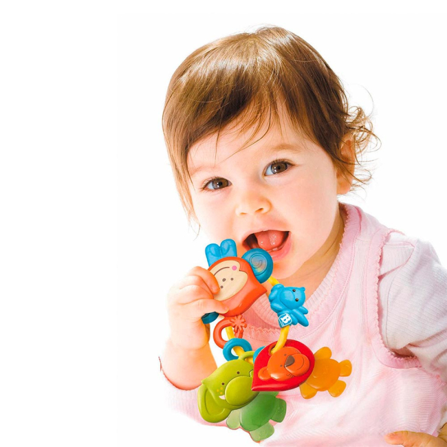 Брязкальця, прорізувачі - Брязкальце Infantino Сафарі з прорізувачем (304893I)#2