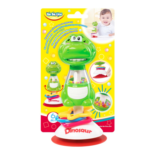 Погремушки, прорезыватели - Погремушка Bebelino Динозавр (58109)#2