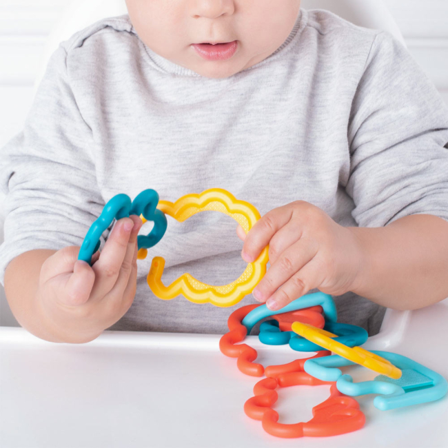 Розвивальні іграшки - Ігровий набір Bebelino Ланцюжок із звіряток (58112)#3