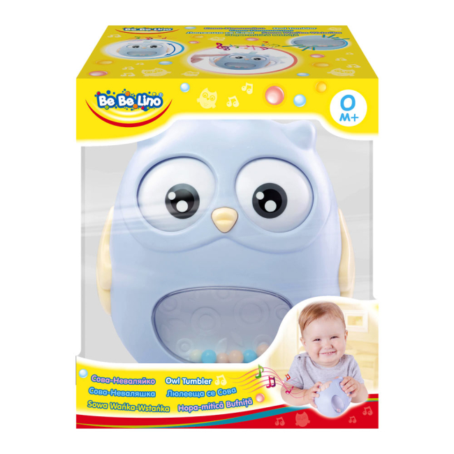 Розвивальні іграшки - Неваляйко Bebelino Сова (58119)#2