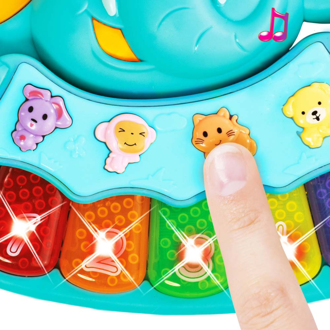 Развивающие игрушки - Игровая панель Bebelino Слон (58126)#3