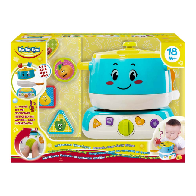 Развивающие игрушки - Сортер Bebelino Кухня (58139)#4