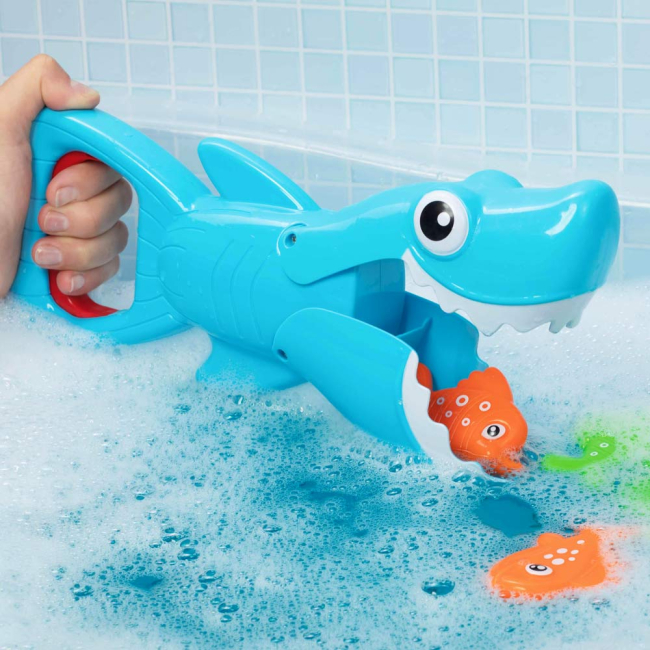 Іграшки для ванни - Ігровий набір для ванни Bebelino Акула на полюванні (58082)#3