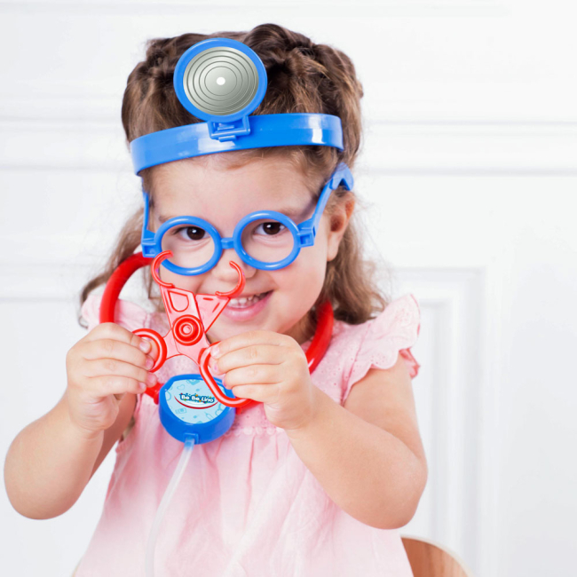 Наборы профессий - Игровой набор Bebelino Маленький доктор с эффектами (58121)#5