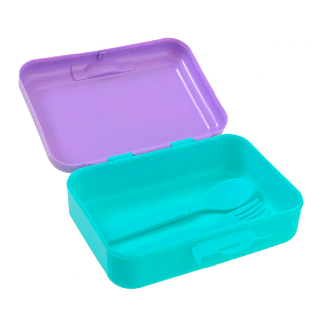 Ланч-боксы - Контейнер для еды 1 Вересня Frozen с ложкой и вилкой 450 мл (706837)#2