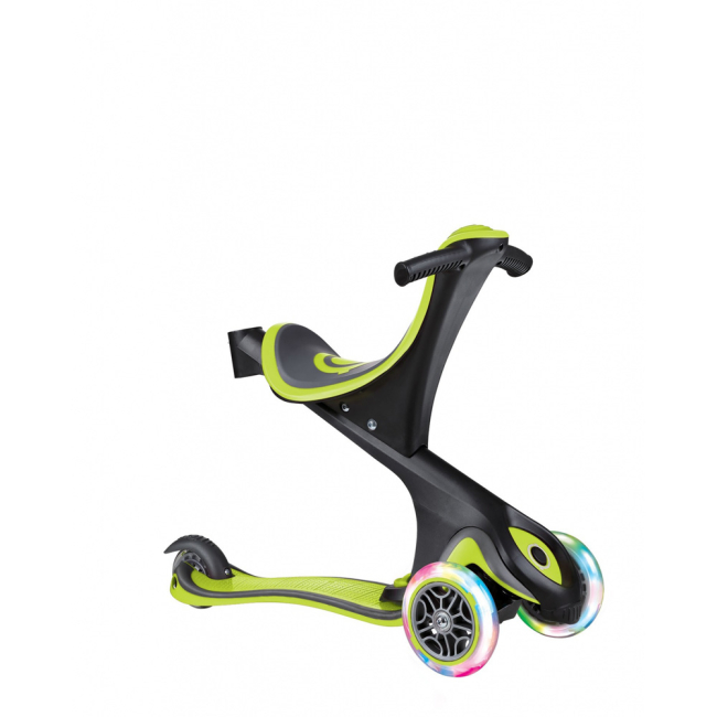 Самокаты - Самокат Globber Evo comfort lights зеленый 5 в 1 (459-106)#2