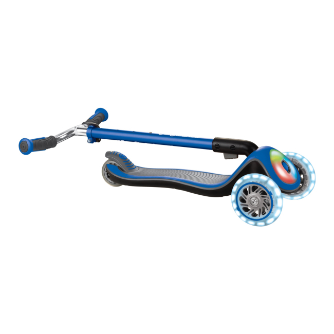 Самокати - Самокат Globber Elite prime синій із підсвіткою (444-800)#2