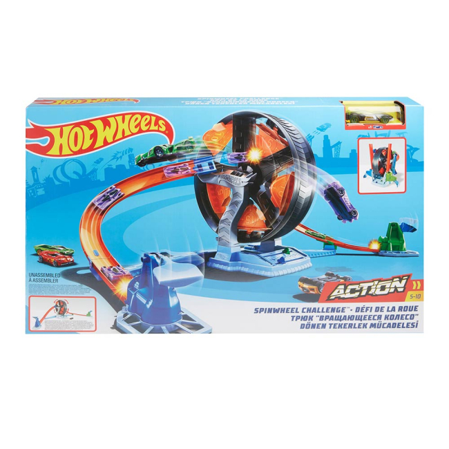 Автотреки - Трек Hot Wheels Action Вертиколо Круговое противостояние (GJM77)#4