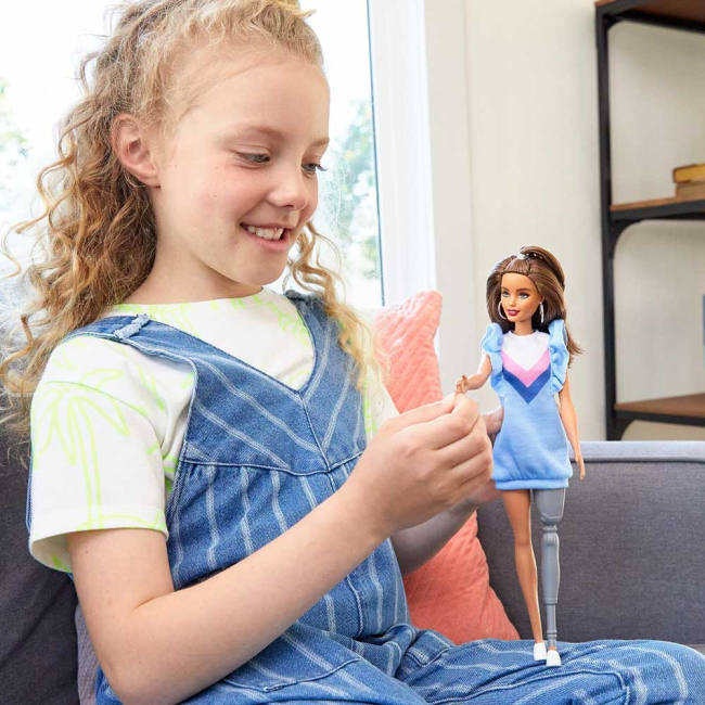 Куклы - Кукла Barbie Fashionistas с протезом (FXL54)#4