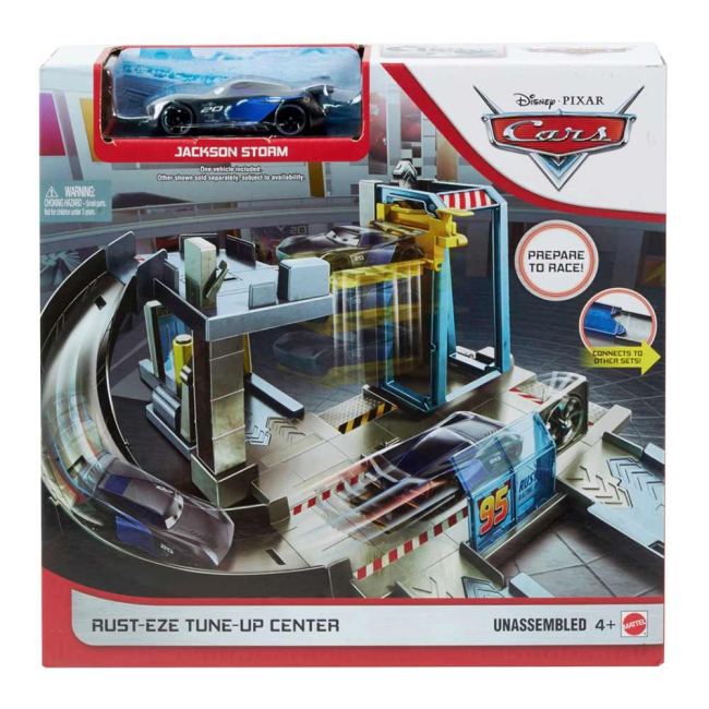 Автотреки - Игровой набор CARS Тюнинг-центр Джексона (GJW43)#3