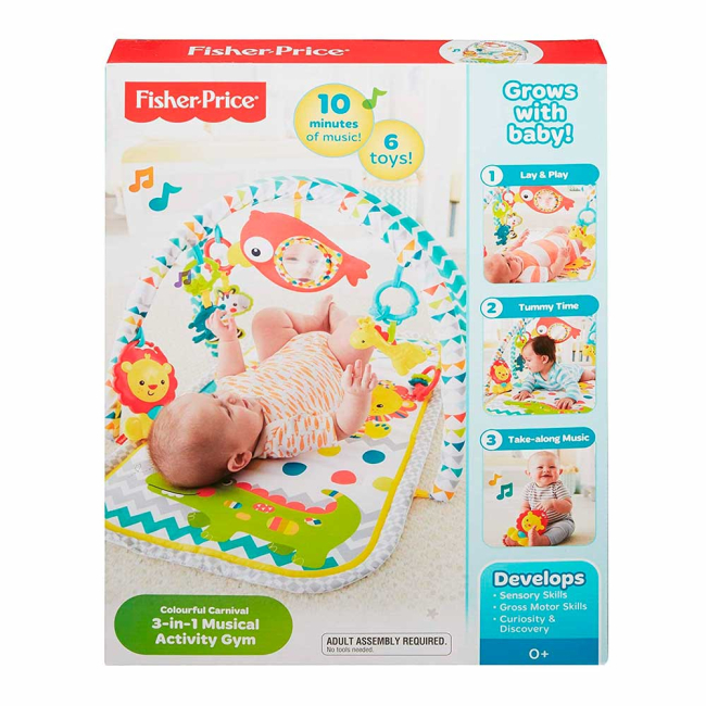 Розвивальні килимки - Розвиваючий килимок Fisher-Price 3 в 1 (DPX75)#2
