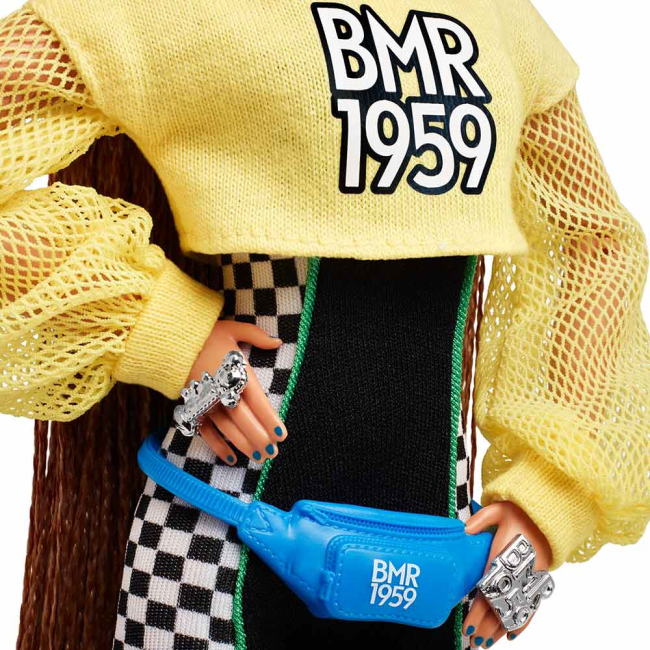 Ляльки - Колекційна лялька Barbie BMR 1959 з косичками (GHT91)#3