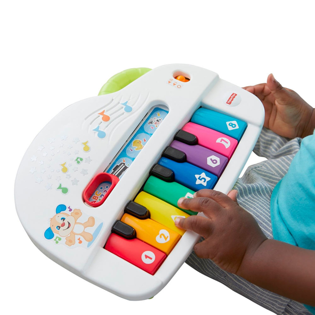 Развивающие игрушки - Музыкальная игрушка Fisher-Price Улыбайся и учись на русском (GFK10)#3