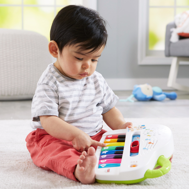 Развивающие игрушки - Музыкальная игрушка Fisher-Price Улыбайся и учись на русском (GFK10)#4