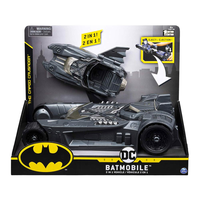 Автомоделі - Ігровий набір Batman 2 в 1 Бетмобіль і бетчовен (6055295)#5
