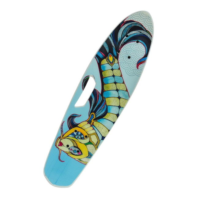Пенніборди - Пенні борд Shantou Jinxing Блакитно-жовта рибина (190480/190480-2)#2