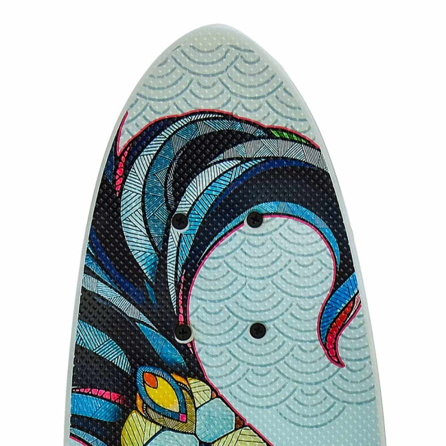 Пенніборди - Пенні борд Shantou Jinxing Блакитно-жовта рибина (190480/190480-2)#3