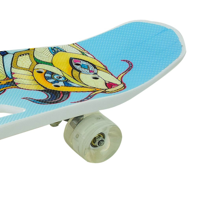 Пенніборди - Пенні борд Shantou Jinxing Блакитно-жовта рибина (190480/190480-2)#5