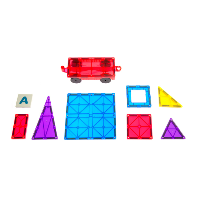 Магнітні конструктори - Конструктор Playmags Магнітний набір 50 елементів (PM152)#3