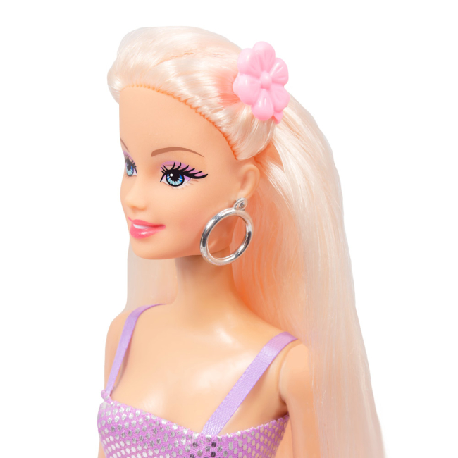 Куклы - Кукла Ася Модные прически блондинка с аксессуарами 28 см (35119)#2