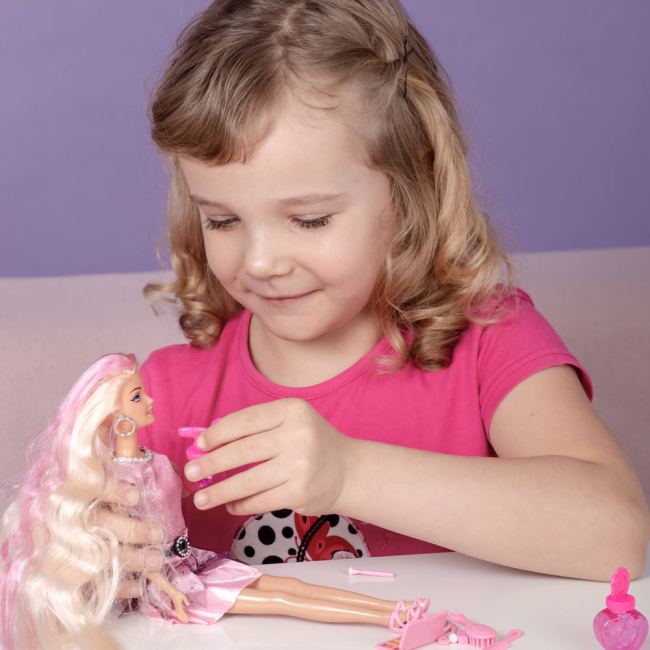 Куклы - Кукла Ася Салон красоты блондинка с аксессуарами 28 см (35122)#5