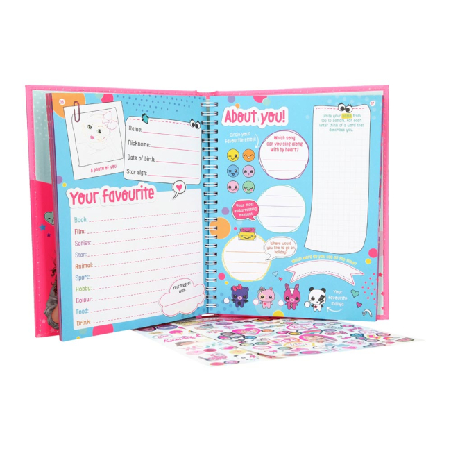 Канцтовары - Дневник секретов для девочек Top model Подруги Жаннет Ферги и Кэнди (4410175)#2