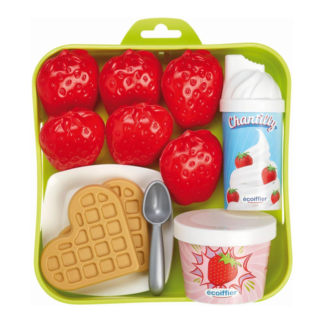 Детские кухни и бытовая техника - Игровой набор Ecoiffier 100% Chef Клубника со сливками (000978)#2