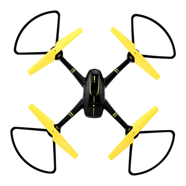 Радіокеровані моделі - Квадрокоптер Helicute Нано гонщик чорний (HCT-H828HWb)#3