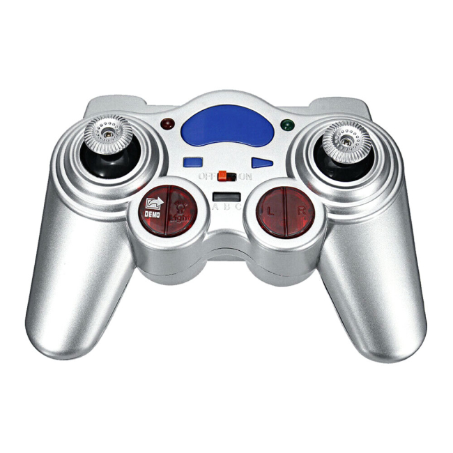 Радиоуправляемые модели - Игрушечный вертолет WL Toys с автопилотом синий (WL-S929b)#4