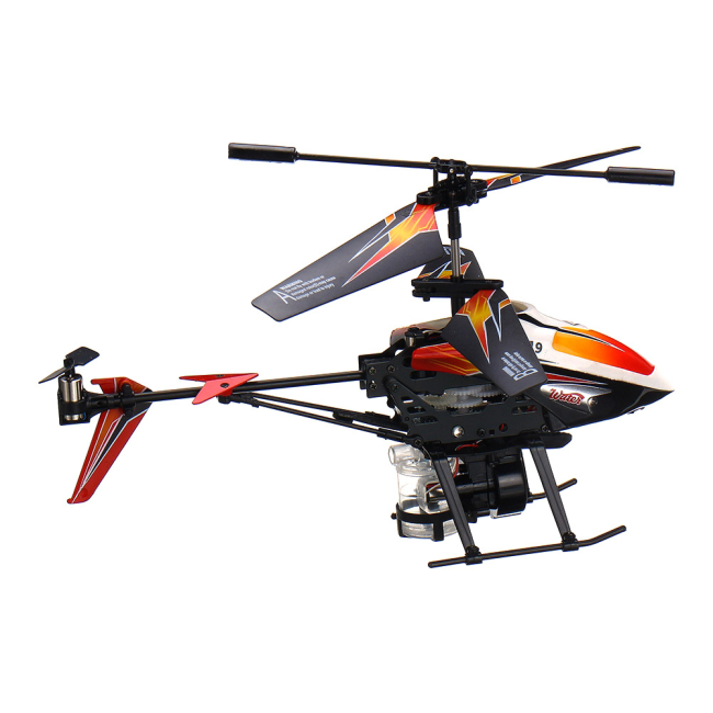 Радіокеровані моделі - Іграшковий гелікоптер WL Toys Водяна гармата помаранчевий (WL-V319o)#3