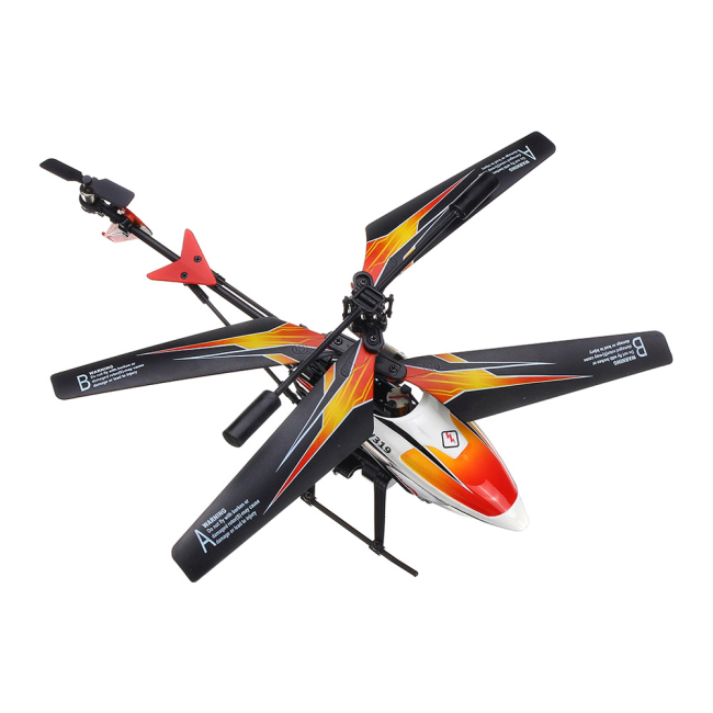 Радіокеровані моделі - Іграшковий гелікоптер WL Toys Водяна гармата помаранчевий (WL-V319o)#4