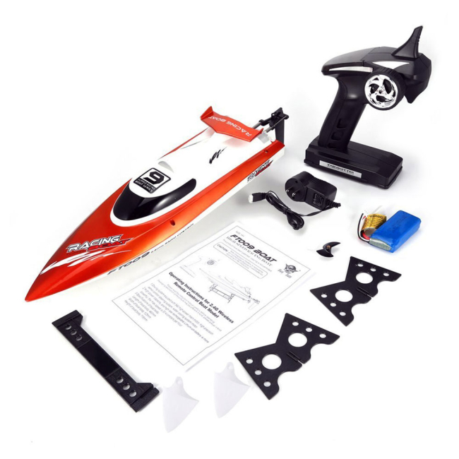 Радіокеровані моделі - Іграшковий катер Fei Lun Помаранчевий радіокерований (FL-FT009o)#2