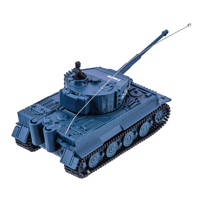 Радіокеровані моделі - Іграшковий танк Great Wall Toys Тигр на радіокеруванні сірий 1:72 (GWT2117-4)#3