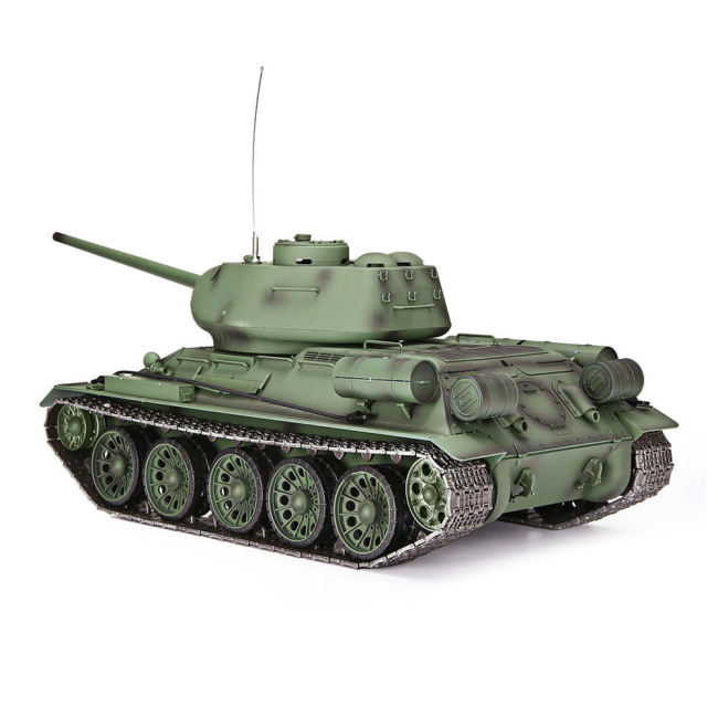 Радиоуправляемые модели - Игрушечный танк Heng Long Улучшенный Т-34 радиоуправляемый (HL3909-1UPG)#3