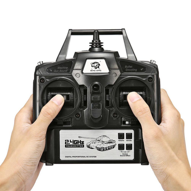 Радиоуправляемые модели - Игрушечный танк Heng Long Улучшенный Т-34 радиоуправляемый (HL3909-1UPG)#7